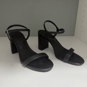 BP Black Block Heel Heels